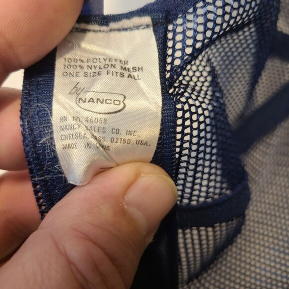 Vintage 90s Trucker Hat Acadia National Park Maine Patch Mesh Adjustable Hat - Picture 7 of 7